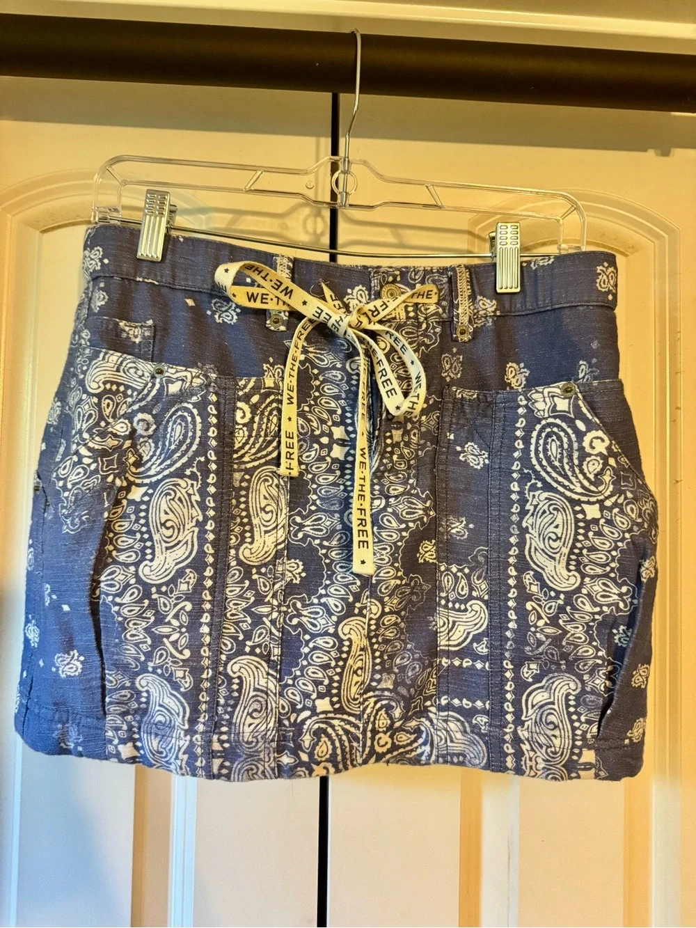 Free People River Canyon Printed Mini Skirt
